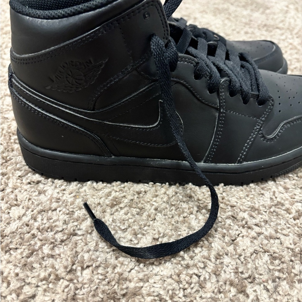 Jordan Black Athletic Shoes